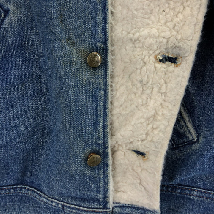 Vintage 1970'S Osh Kosh B'GOSH denim jacket, size L, men's unclear blue type Vintage Second Hand