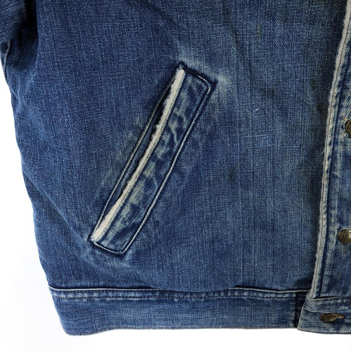 Vintage 1970'S Osh Kosh B'GOSH denim jacket, size L, men's unclear blue type Vintage Second Hand