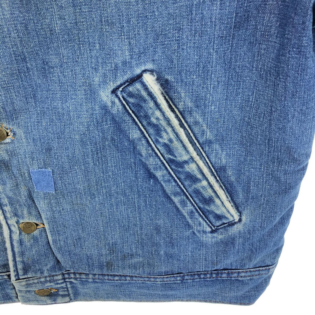 Vintage 1970'S Osh Kosh B'GOSH denim jacket, size L, men's unclear blue type Vintage Second Hand