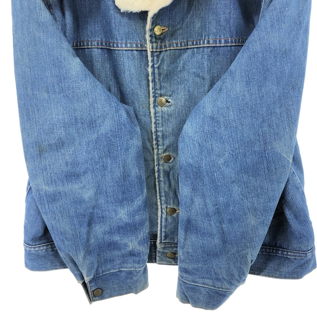 Vintage 1970'S Osh Kosh B'GOSH denim jacket, size L, men's unclear blue type Vintage Second Hand