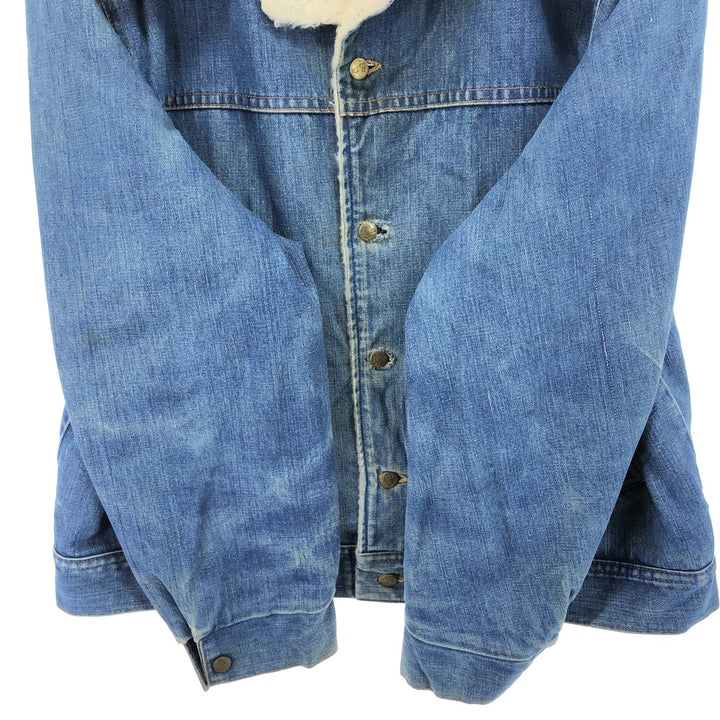 Vintage 1970'S Osh Kosh B'GOSH denim jacket, size L, men's unclear blue type Vintage Second Hand