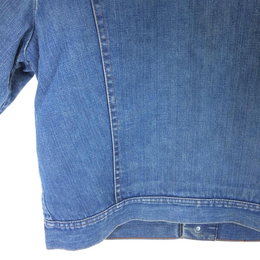 Vintage 1970'S Osh Kosh B'GOSH denim jacket, size L, men's unclear blue type Vintage Second Hand