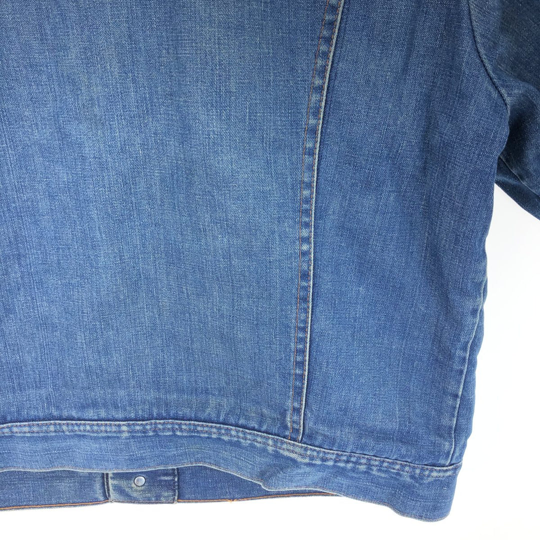 Vintage 1970'S Osh Kosh B'GOSH denim jacket, size L, men's unclear blue type Vintage Second Hand