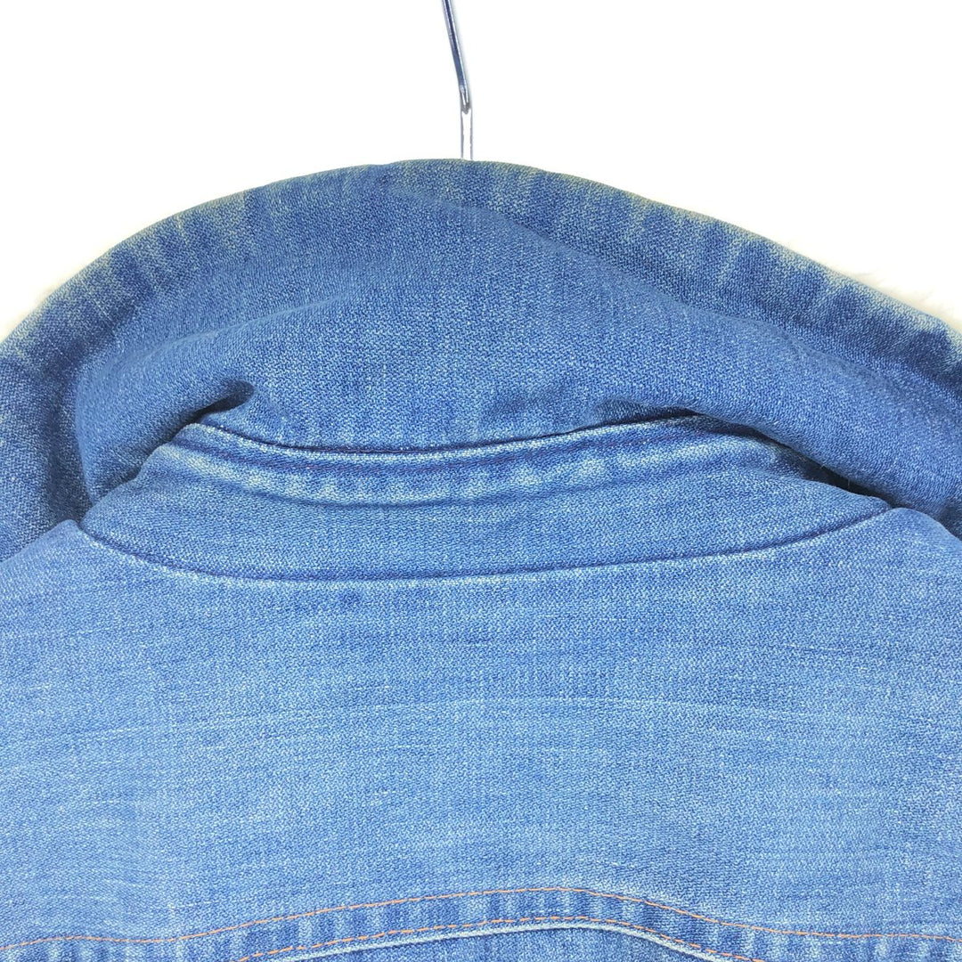 Vintage 1970'S Osh Kosh B'GOSH denim jacket, size L, men's unclear blue type Vintage Second Hand