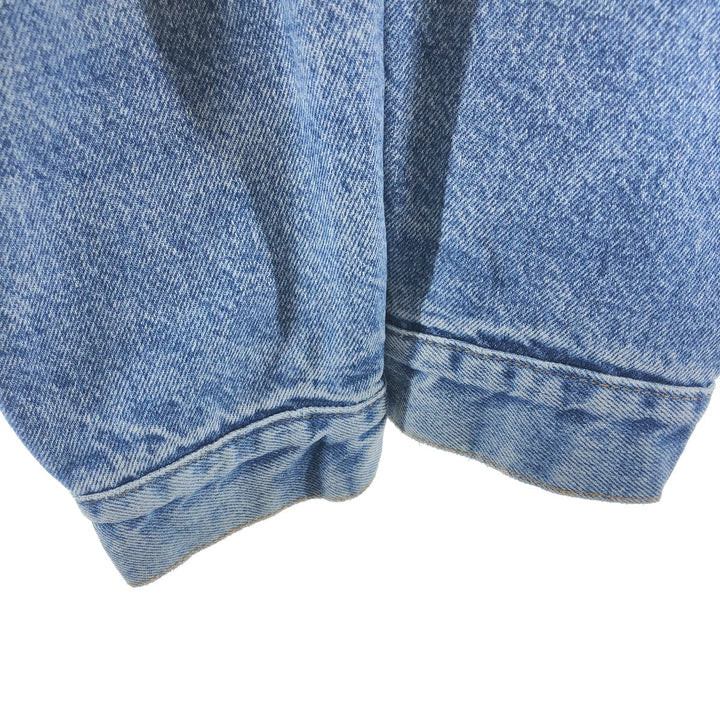 ~90'S Levi's 70609 0218 denim fleece jacket made in USA, men's XL equivalent, vintage /eaa503464