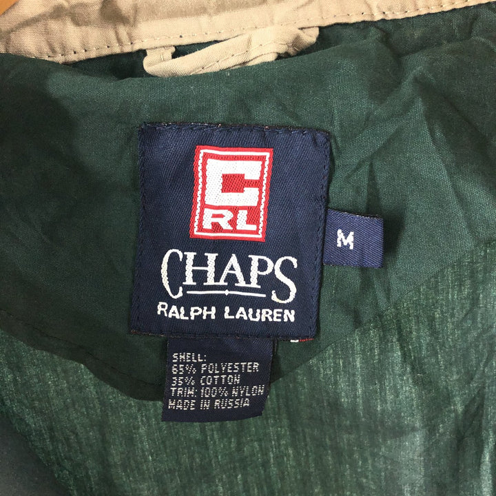 90'S Ralph Lauren Chaps Half Zip Anorak Jacket Men's M Size Vintage /eaa503472