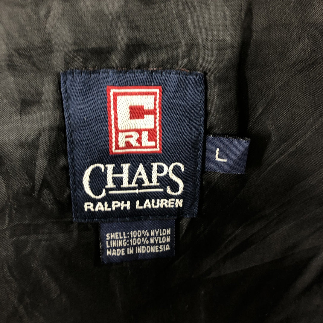 90'S Ralph Lauren CHAPS Nylon Jacket Men's L size Vintage / eaa503480