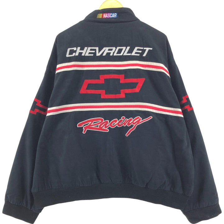 00'S ESSEX NASCAR CHEVROLET Racing Jacket with Back Logo, Men's XXL / eaa503495