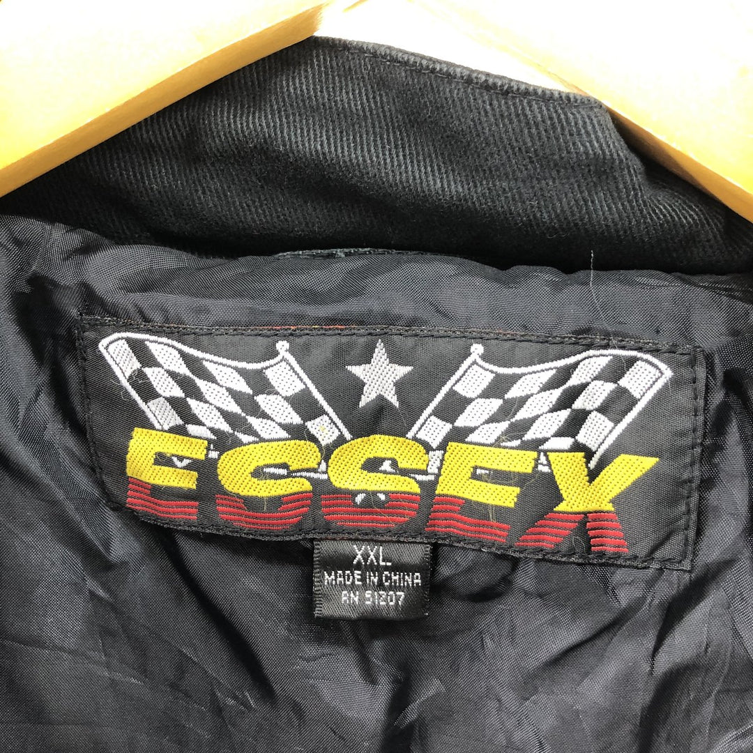 00'S ESSEX NASCAR CHEVROLET Racing Jacket with Back Logo, Men's XXL / eaa503495