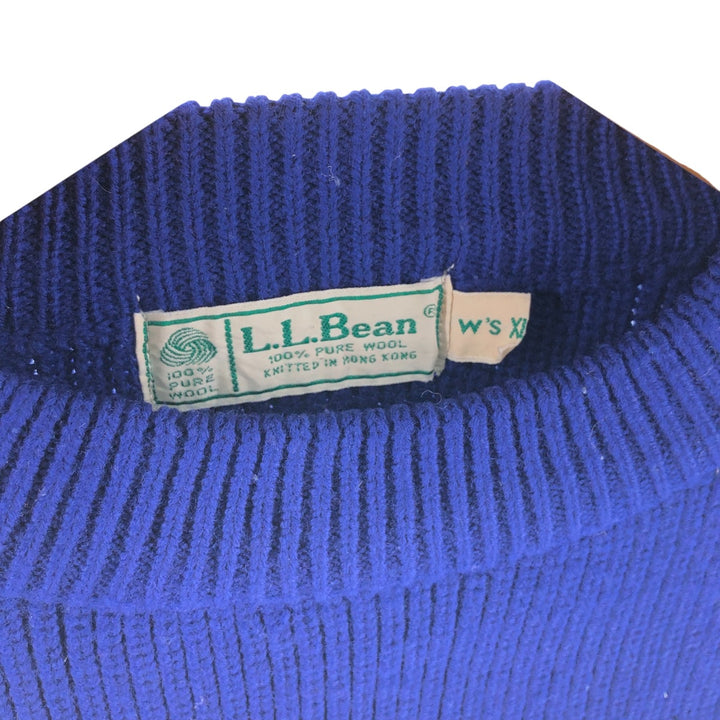 LLBean Wool Knit Sweater Women's XL Size Vintage /eaa503536