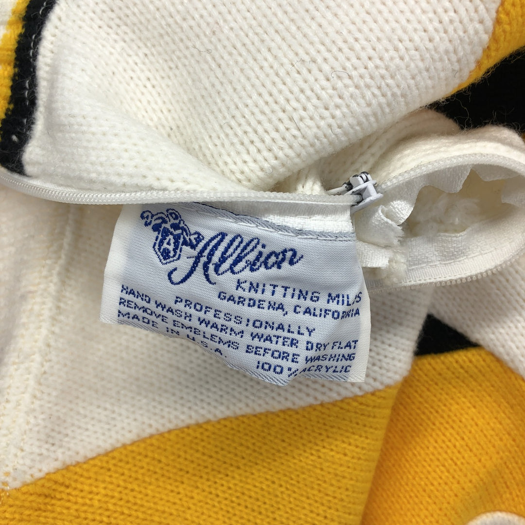 Albion High Neck Cheerleader Sweater Made in USA Women's Medium Size Vintage /eaa503548