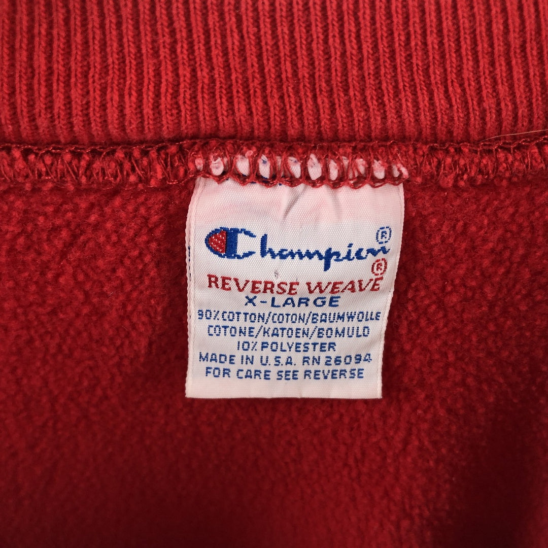 90'S Champion Reverse Weave One Point Logo Sweatshirt Trainer Made in USA Men's XL Vintage /eaa503578