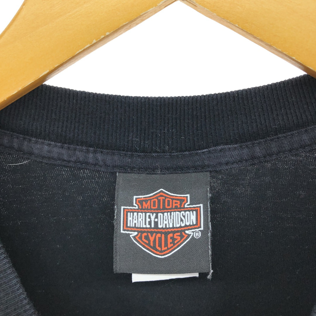 00'S Harley-Davidson Long Sleeve T-Shirt Made in USA Men's XL /eaa503591