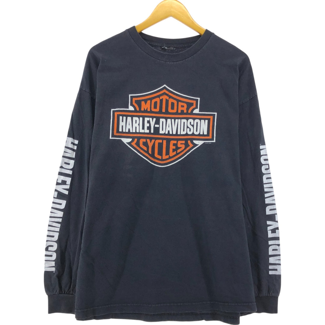 00'S Harley-Davidson Long Sleeve T-Shirt Men's XL /eaa503593