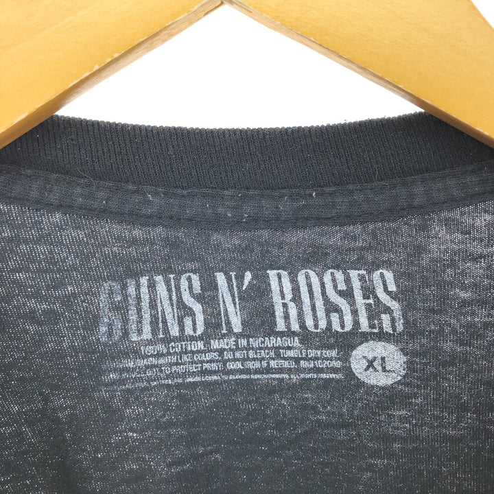 GUNS N' ROSES Guns N' Roses Long T-shirt Band T-shirt Band T Men's XL equivalent /eaa503594