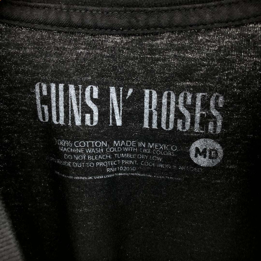 GUNS N' ROSES Guns N' Roses Long Sleeve T-Shirt Band Tee Men's M Size /eaa503599