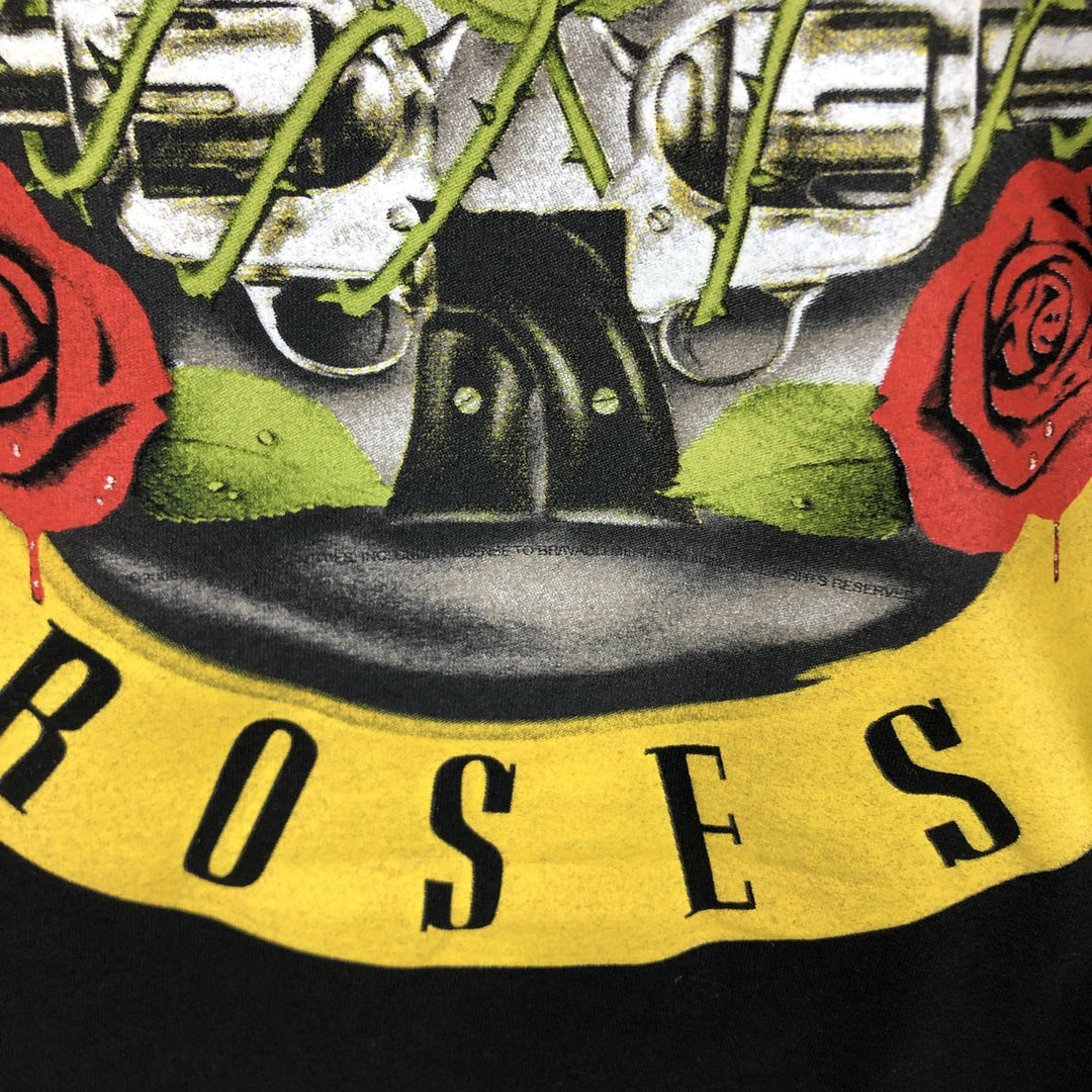 GUNS N' ROSES Guns N' Roses Long Sleeve T-Shirt Band Tee Men's M Size /eaa503599