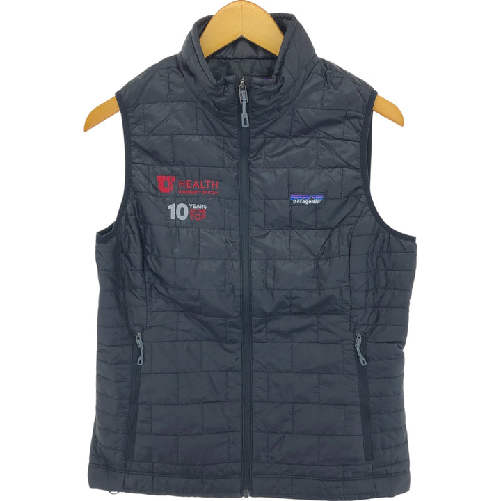 Patagonia Nano Puff Vest 84247FA19 PRIMALOFT Primaloft Quilted Vest Women's M size /eaa503607