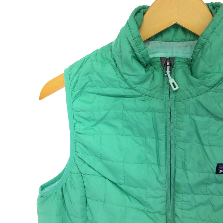 Patagonia Nano Puff Vest 84246SP14 PRIMALOFT Primaloft Quilted Vest Women's M size /eaa503608