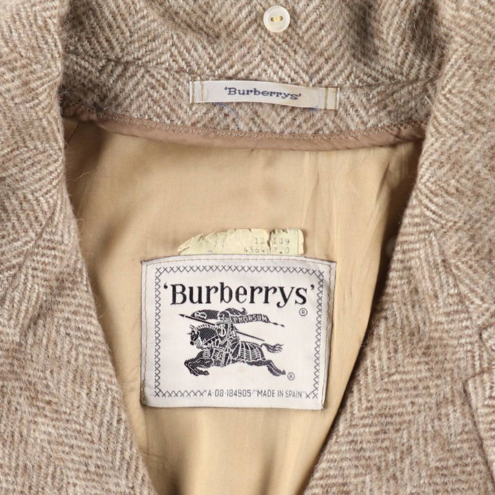 Burberry's wool chesterfield coat, made in Spain, women's size M / eaa503634