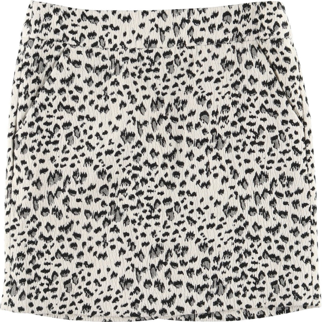 LOFT Leopard Pattern Tight Mini Skirt Women's S size /eaa503640