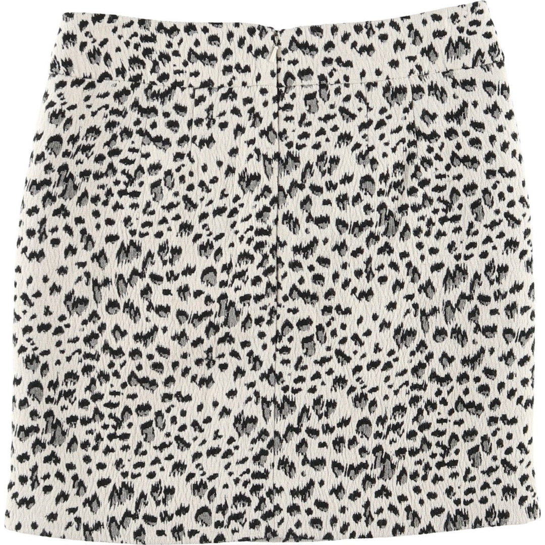 LOFT Leopard Pattern Tight Mini Skirt Women's S size /eaa503640