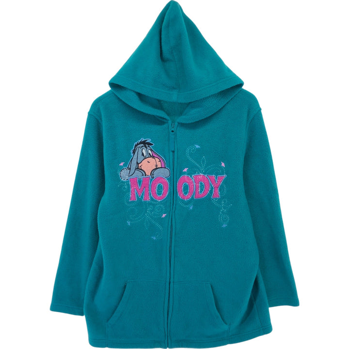 Disney POOH Eeyore fleece full zip hoodie for women (XL size) /eaa503661