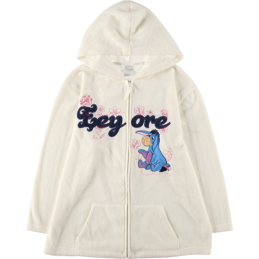 Disney POOH Eeyore fleece full zip hoodie for women (XL size) /eaa503663