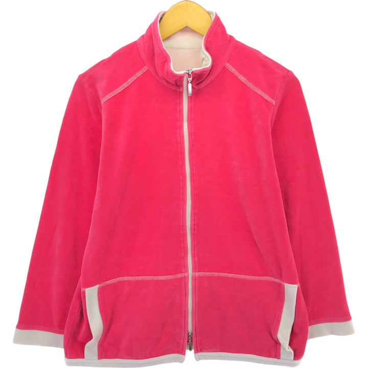 Velour jacket for women, size M / eaa503667