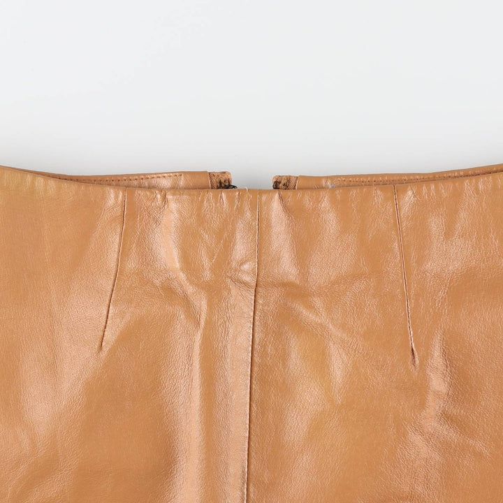 boutique EUROPA Leather Half-length Tight Skirt Women's Size L /eaa503687