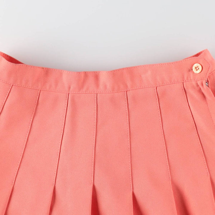 ~90'S HEAD Pleated Mini Skirt Women's Size L Vintage /eaa503689