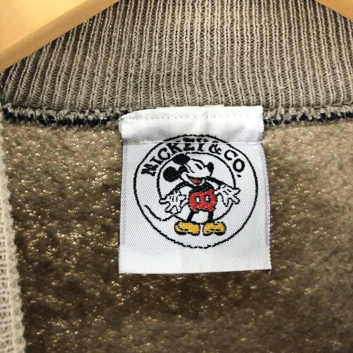 90'S MICKEY and CO. Mickey Mouse character sweatshirt, made in USA, men's size L, vintage / eaa503720