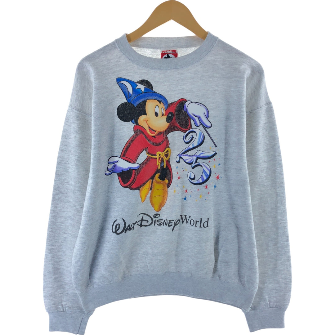 90'S MICKEY MOUSE Mickey Mouse character sweatshirt, made in USA, men's size M, vintage / eaa503726