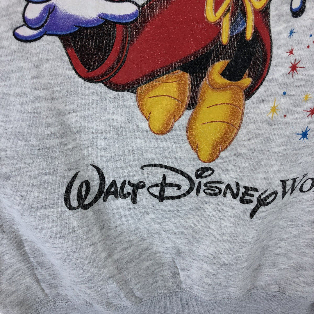 90'S MICKEY MOUSE Mickey Mouse character sweatshirt, made in USA, men's size M, vintage / eaa503726