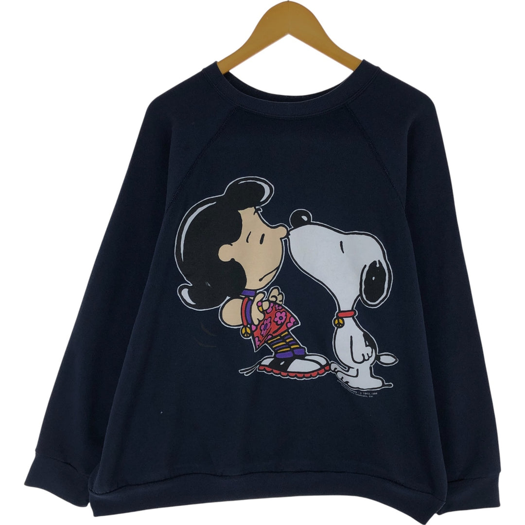 SNOOPY Snoopy character sweatshirt, women's XXL equivalent / eaa503736