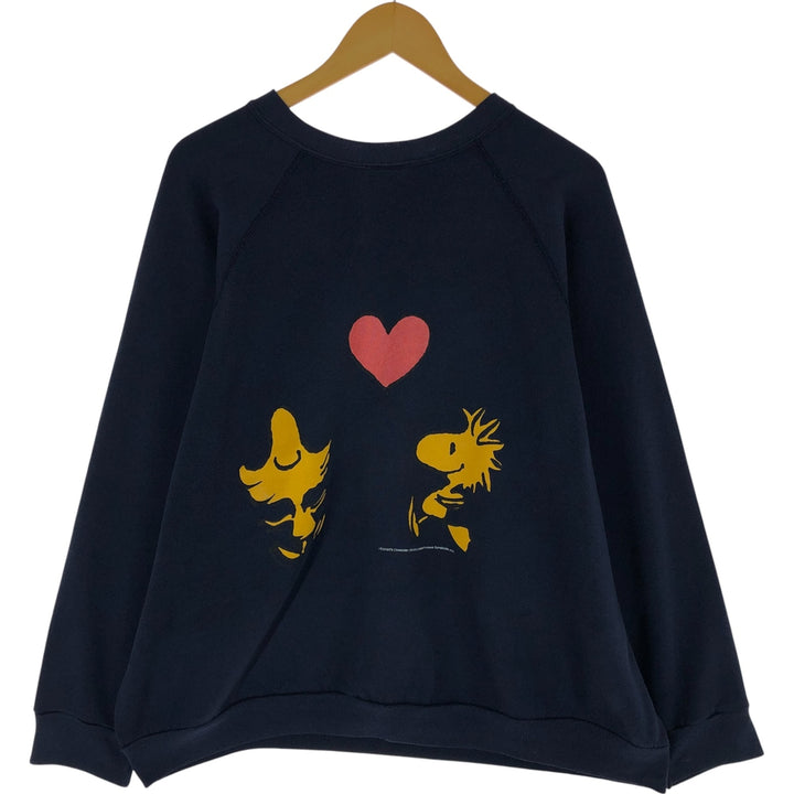 SNOOPY Snoopy character sweatshirt, women's XXL equivalent / eaa503736