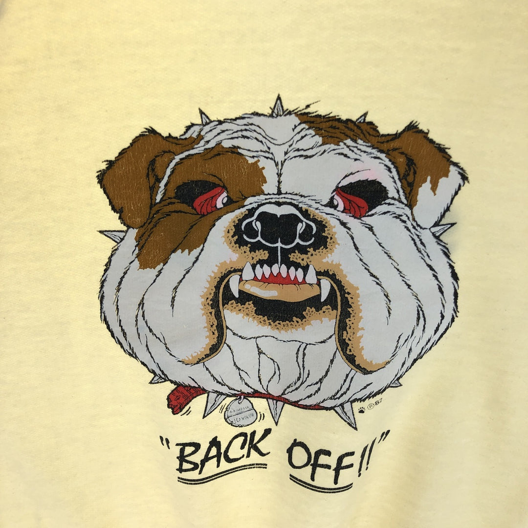 80'S Mackle Dog Print Animal Sweatshirt Trainer Made in Canada Men's XL Vintage /eaa503741