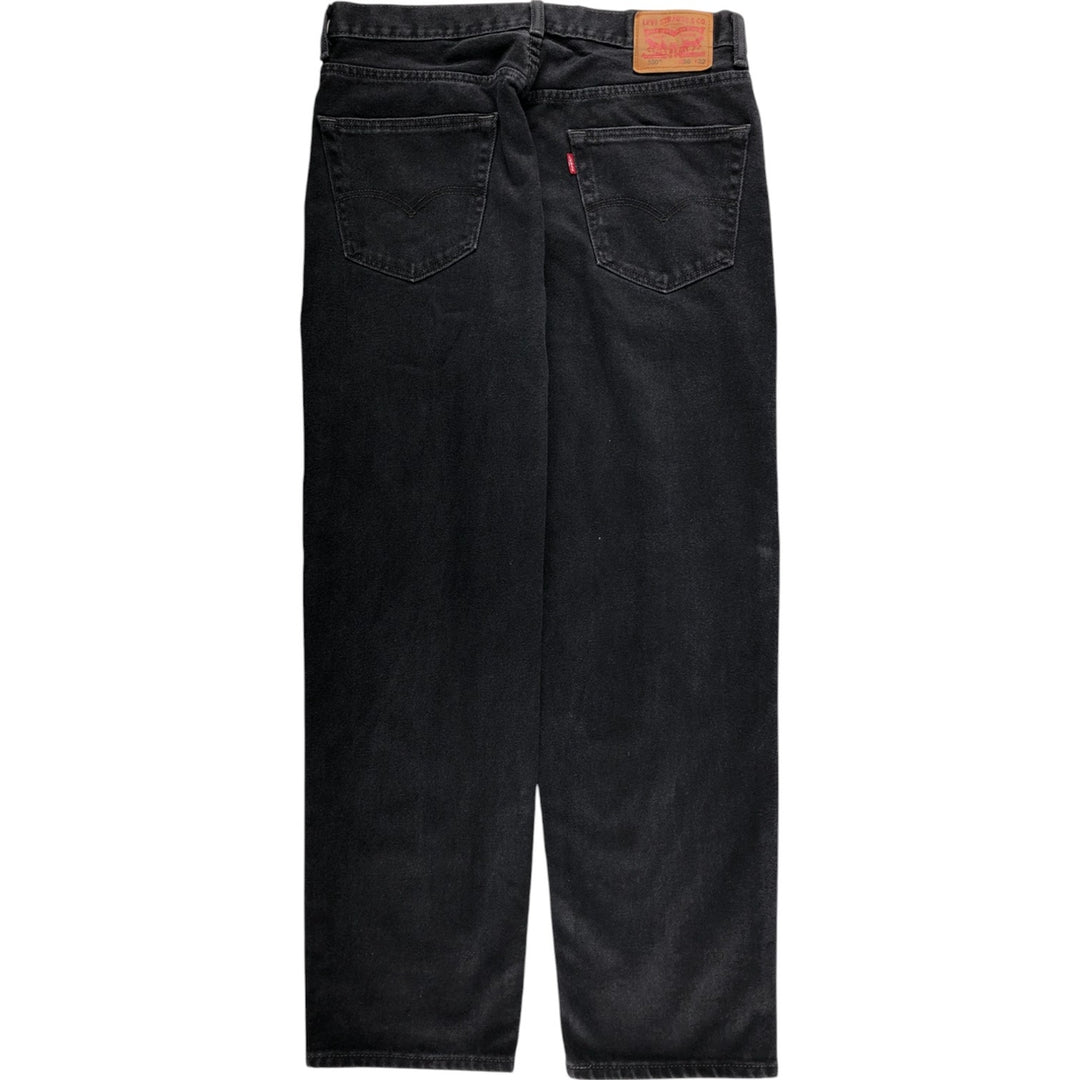 Levi's 550 Black Denim Tapered Denim Pants Men's W34 equivalent / eaa503801