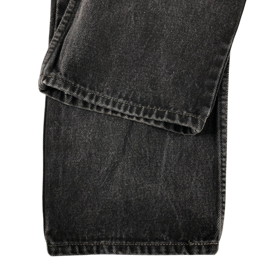 Levi's 550 Relaxed Fit Black Denim Tapered Denim Pants Men's W30 equivalent / eaa503803