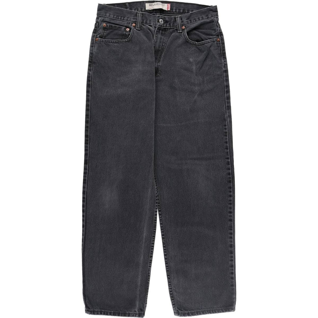 Levi's 550 Relaxed Fit Black Denim Tapered Denim Pants Men's W32 equivalent / eaa503807