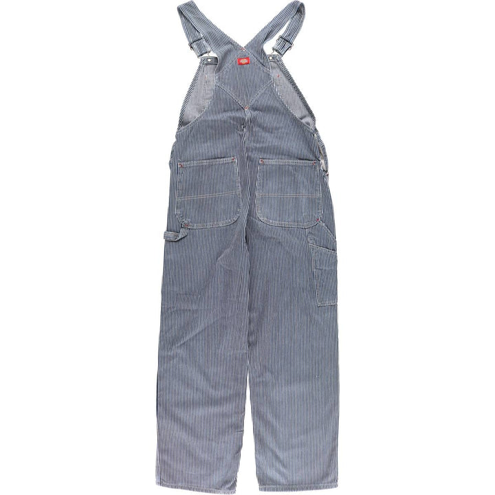 Dickies Stripe Pattern Hickory Stripe Overalls Men's W37 equivalent / eaa503822