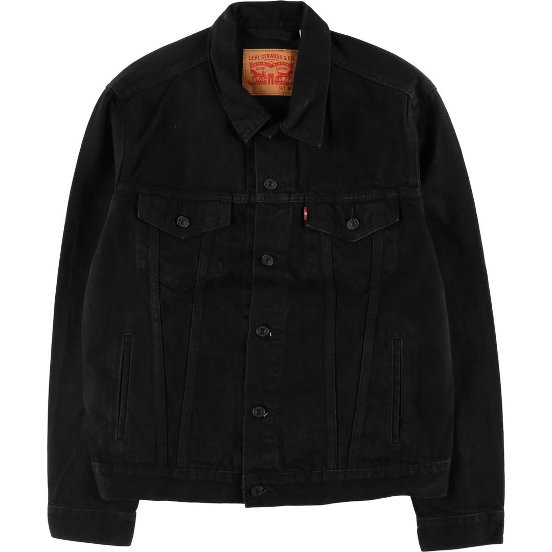 Levi's Black Denim Jacket, Jean Jacket, Men's M Size / eaa503866