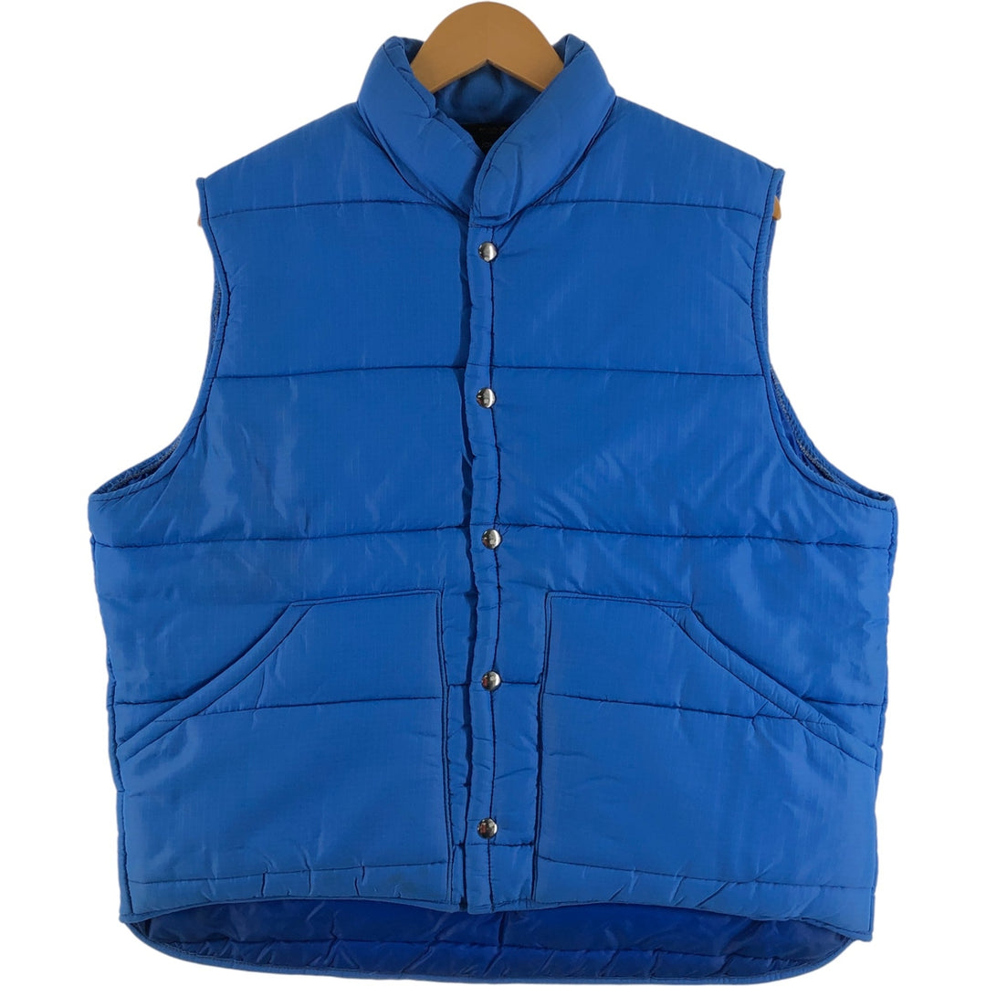 70'S JCPenney padded vest, men's XL size, vintage /eaa503906