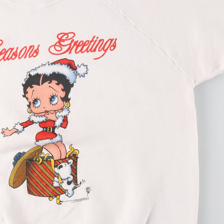 90'S Fruit of the Loom Betty Boop character sweatshirt, made in the USA, women's size L / eaa503910