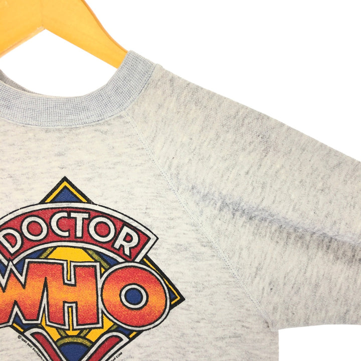 ~90'S SPORT WEAR DOCTOR WHO TV Drama Movie Sweatshirt Made in USA Men's S Size Vintage /eaa503912