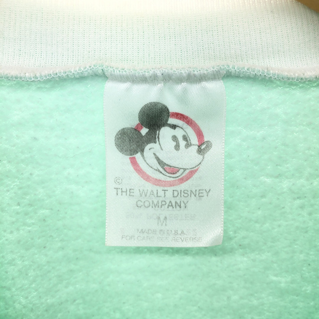 90'S THE WALT DISNEY COMPANY Mickey Mouse character sweatshirt, made in USA, women's size M /eaa503921