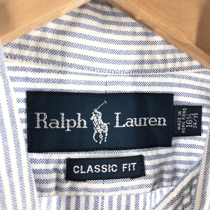 Ralph Lauren Classic Fit Long Sleeve Button Down Striped Shirt Men's XL / eaa503994