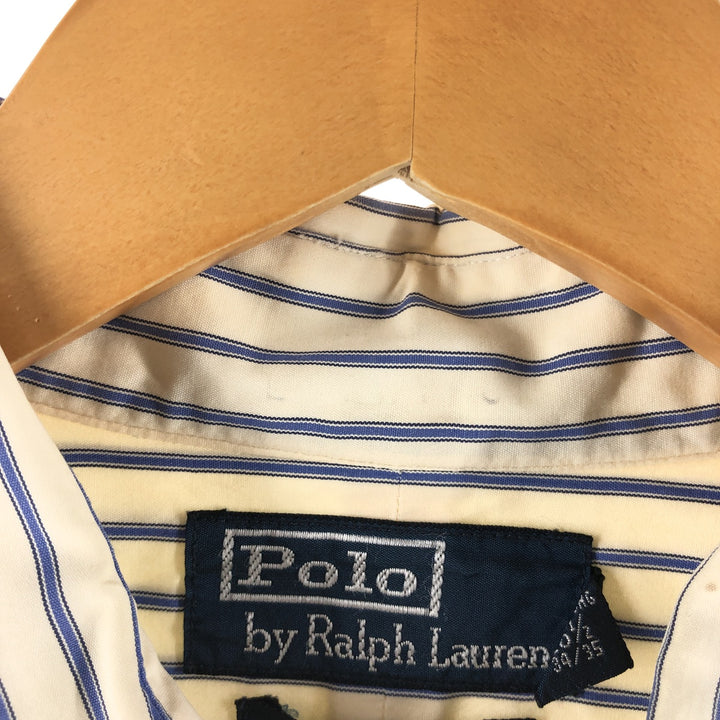 Ralph Lauren POLO by Ralph Lauren CURHM CLASSIC FIT long sleeve cotton striped shirt men's XL equivalent /eaa503995