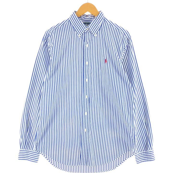 Ralph Lauren Classic Fit Long Sleeve Button Down Striped Shirt Men's M /eaa503996