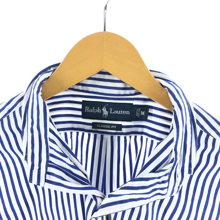 Ralph Lauren Classic Fit Long Sleeve Button Down Striped Shirt Men's M /eaa503996